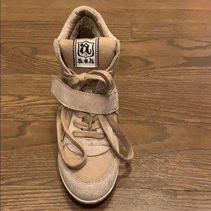 ASH Bowie Suede Tan Hightop